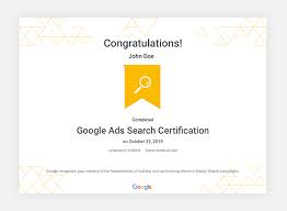 Google Ads Certifications