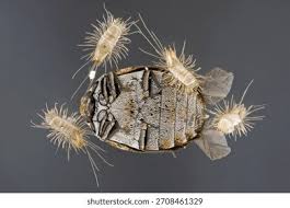 Attēlu rezultāti vaicājumam “Anthrenus sp. imago”