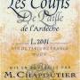M Chapoutier Coufis Paille l'Ardeche from www.cellartracker.com