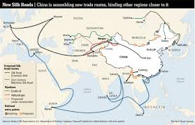 Image result for silk road map