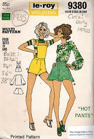 Image result for hot pants 1970