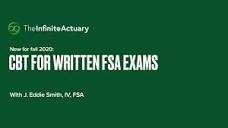 SOA written exams: Computer-based testing has arrived for fall ...