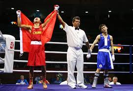 Zou Shiming and Serdamba Purevdorj - Olympics Day 16 - Boxing - Zou+Shiming+Serdamba+Purevdorj+Olympics+Day+c3ZXrY7WDQPl