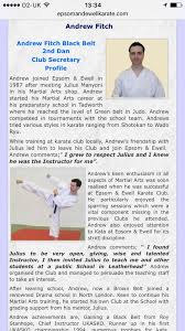 Image result for Epsom & Ewell Karate Club