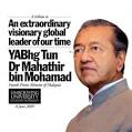 Vincent Tan, Mahathir, and the NEP: Privatisation of Sports Toto ... - tribute_tun_mahathir2