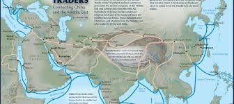 Image result for silk road map