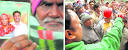 Mehar Singh shows a photograph of his son Krishan, who died on Wednesday; ... - ct55