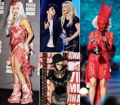 Image result for lady gaga meat dress