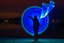 Znalezione obrazy dla zapytania malowanie światłem