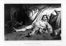 Image result for riot scene by honore-daumier