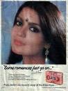 Zeenat Aman in Lux soap ad