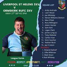 Image result for Ormskirk Rugby Union Football Club