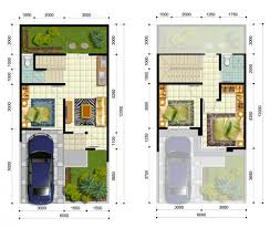 Contoh Desain Rumah Mungil 1 Dan 2 Lantai Sampel Rumah Minimalis ...