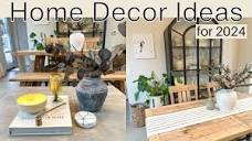 HOME DECOR IDEAS FOR 2024 | Decorate With Me | Home Decor Ideas ...