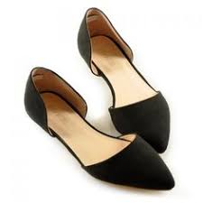Vince Camuto 'Halia' d'Orsay Pointy Toe Flat ($97.95) - Dark ...