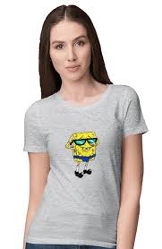 Image result for Майка с изображением спанч боба
