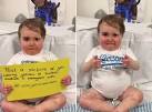 Thousands of people wear yellow for 5-year-old bubble boy - NY.