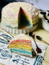 Image result for rainbow cake