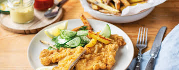Image result for schnitzel mit pommes