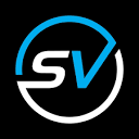 Premium Vector | SV letter logo design on Black background Initial ...