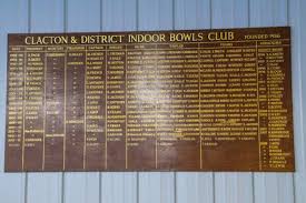 Image result for Clacton & District Indoor Bowls Club