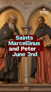 Image result for Saints Marcellinus and Peter