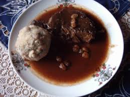 Image result for sauerbraten semmelknödel