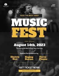 Image result for affiche concert