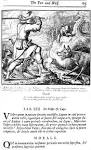42. De vulpe et lupo. (1687), illustrated by Francis Barlow