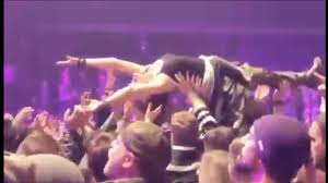 Image result for crowd-surfing