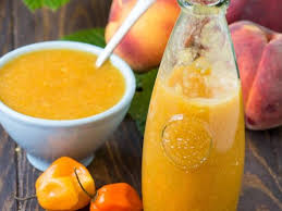 Afbeeldingsresultaat voor peach habanero hot pepper