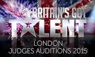 Book Tickets For Britains Got Talent London Judges Auditions 2015.