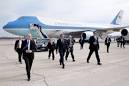The President Arrives in Ohio with his Secret Service Detail (USSS