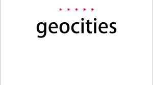 Image result for Geocities logo