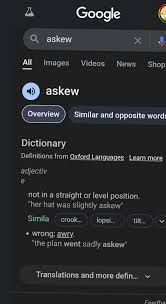 Image result for askew