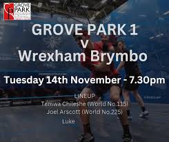 Image result for Grove Park Squash Club, Cheadle Hulme, Cheshire