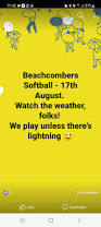 Image result for Brighton Beachcombers Softball Club