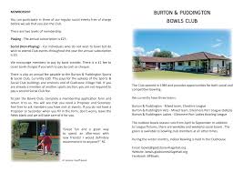 Image result for Burton House Bowls Club