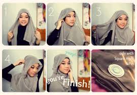 cara memakai jilbab | Jilbab Kreatif