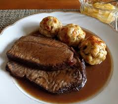 Image result for sauerbraten semmelknödel
