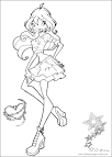 Winx Club coloring page