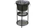 Barbeques Galore - Products - Utah Round Tub on Stand - Metro Style