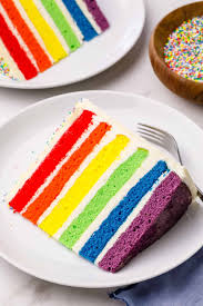 Image result for rainbow cake