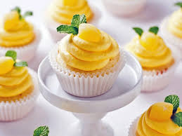 Image result for lemon cupcake