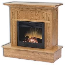 Bright fireplace