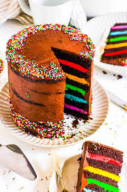 Image result for rainbow cake