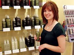 Photo: #Rachel Huss has her hair done at the Aveda Institute in Minneapolis. She is a big fan of the products and Aveda founder Horst Rechelbacher. - 20071231_aveda7_2
