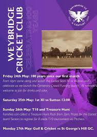 Image result for Weybridge Cricket Club