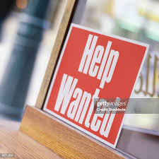 Image result for help wanted sign window