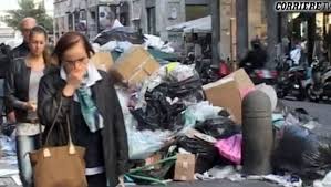 Image result for napoli garbage